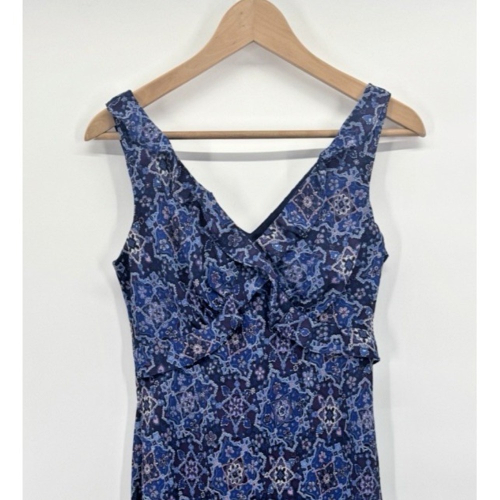 Whimsigoth 90s Y2K Babydoll Dress Floral Chiffon Lined 5/6 Small Boho Fairy VTG